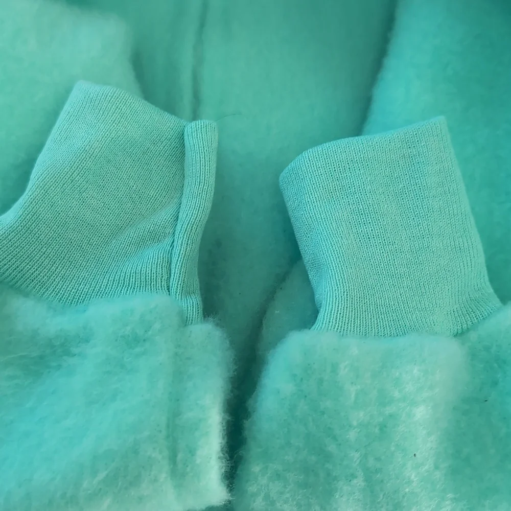 Vintage Children's Size 4T Paddington Bear Teal Footed Zip Up Pajamas